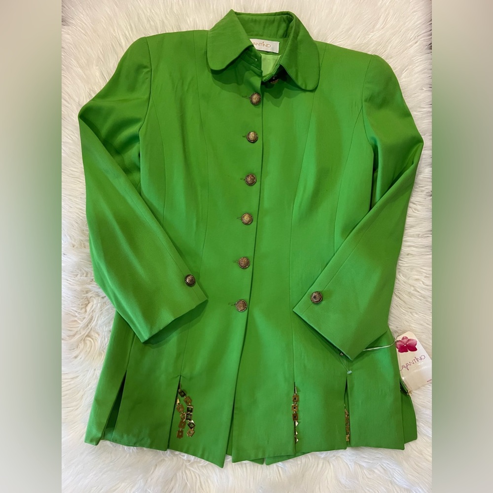 Green women’s blazer